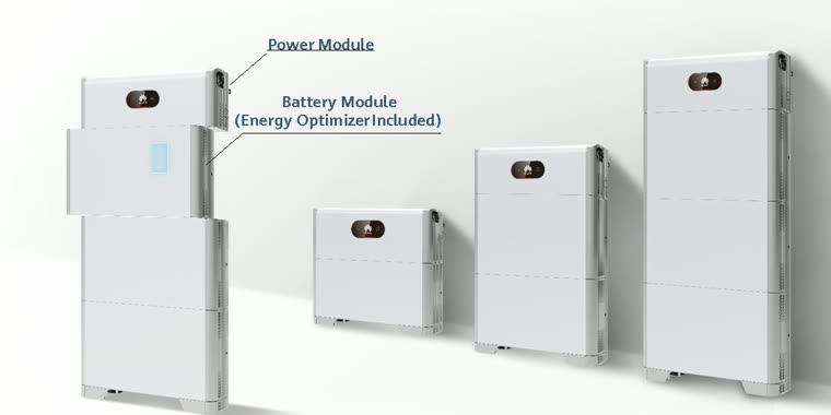 Baterie rezidențială Huawei LUNA2000 — module stivuibile LiFePO4