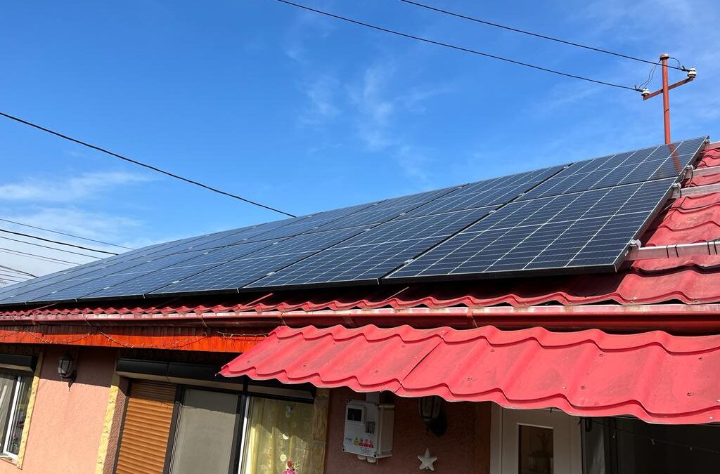 Sistem fotovoltaic 6kw ongrid Bacau